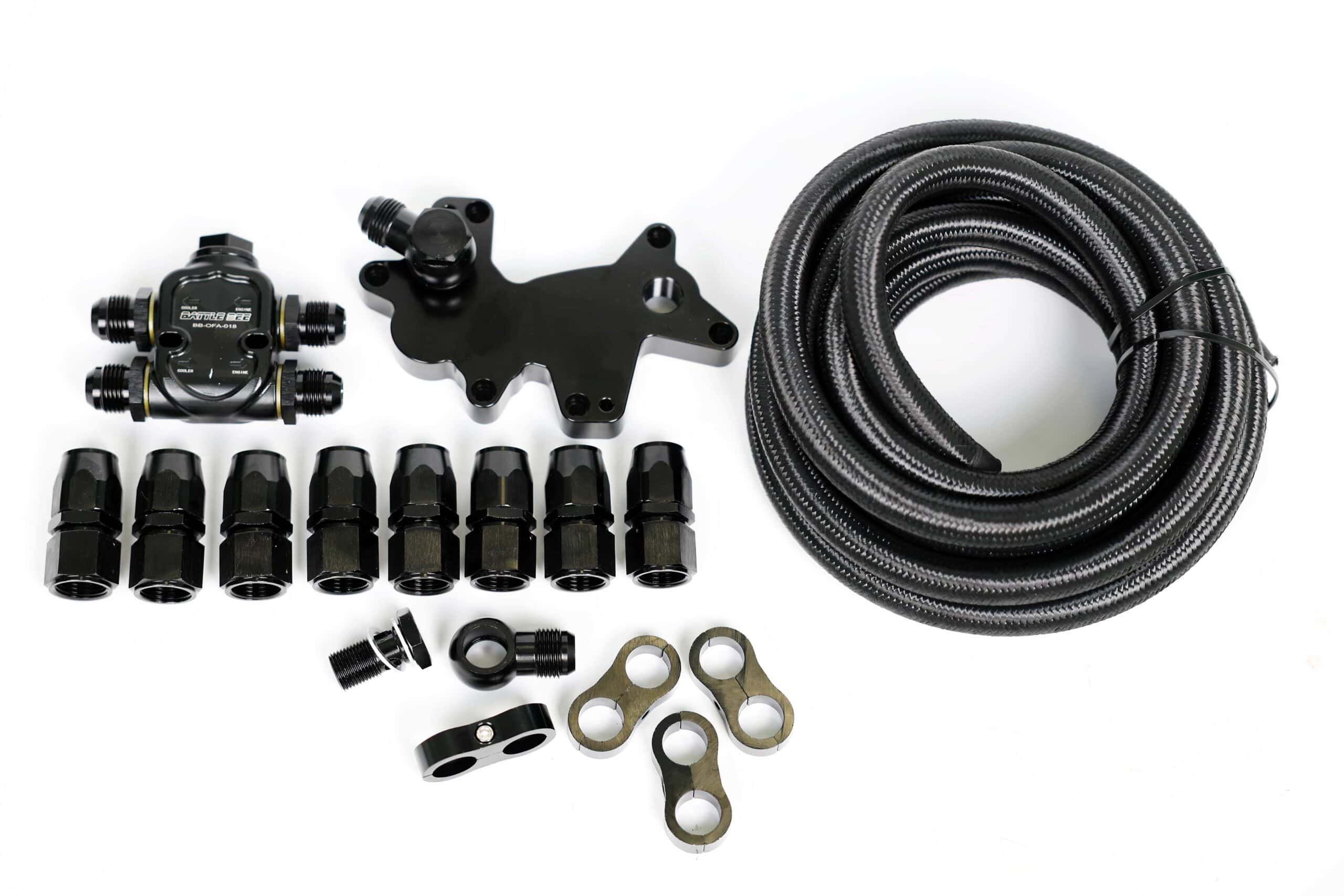External oil cooler kit for M57N / M57N2